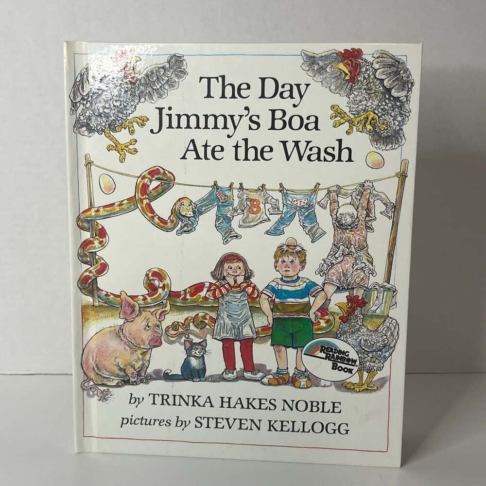 The Day Jimmy's Boa Ate the Wash (Weekly Reader Children's Book Club Edition)